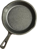 4 Inch Mini Cast Iron Skillet, Small Frying Pan Non Stick Mini Black Egg Pan Small Iron Plate Omelette Pan Suitable For Indoor and Outdoor Use Family Use(S)