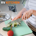 Portable Camping Cooking Utensils Set, Camp Kitchen Set with Organizer Bag, RV Essentials Outdoor Cooking Utensil Kit for Travel, Picnics, Camping, BBQs, Parties