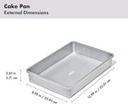 OXO Good Grips Non-Stick Pro Clear Coated Metal Bakeware Cake Pan 9 x 13 in, Baking Sheet