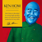 Ken Hom Stir Fry Wok 12" Aluminum Nonstick Pan with Soft Touch Handle and Flat Bottom, Black