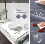Drying Mat for Kitchen Countertops, Coffee Mat Hide Stain Rubber Backed Absorbent Dish Drying Mat