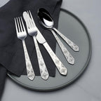 Towle Everyday Pueblo 20-Piece Stainless Steel Flatware Set, Service for 4 (Pack of 3)