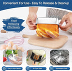 TeamFar Mini Loaf Pan, 3 PCS Stainless Steel Loaf Pans for Baking Bread, 6.3 x 3.5 Inch Bread Baking Pan for Homemade Bread, Meatloaf, Cake and Brownies, Non-Toxic, Oven & Dishwasher Safe