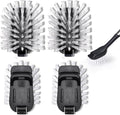 Brush Refill for OXO Steel Dish Brush - 4 Pack Dish Brush Cleaning Replacement Head