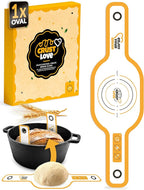 Silicone Bread Sling for Dutch Oven – Non-Stick Sourdough Sling & Baking Mat – Reusable & Easy to Clean – Heat Resistant to 480°F – Silicone Sourdough Sling for Artisan Bread Baking Supplies