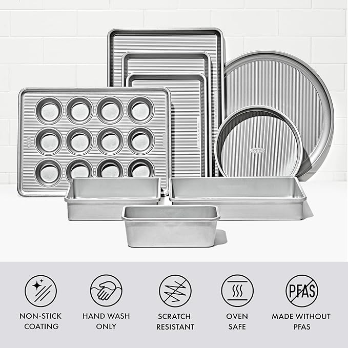 OXO Good Grips Non-Stick Pro Clear Coated Metal Bakeware 1lb Loaf Pan