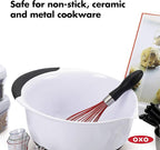 OXO Good Grips 11-Inch Silicone Balloon Whisk - Red