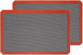 Silicone Baking Mat Nonstick Food Safe Tray Pan Liners Perfect Bakeware for Making Cookies, Macarons, Bread and Pastry (14x22"/ 2 Pack)