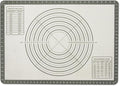 Amazon Basics Nonstick Silicone Pastry Baking Mat with Measurements, BPA-Free, Oven-Safe, Extra Large 20 x 28 in