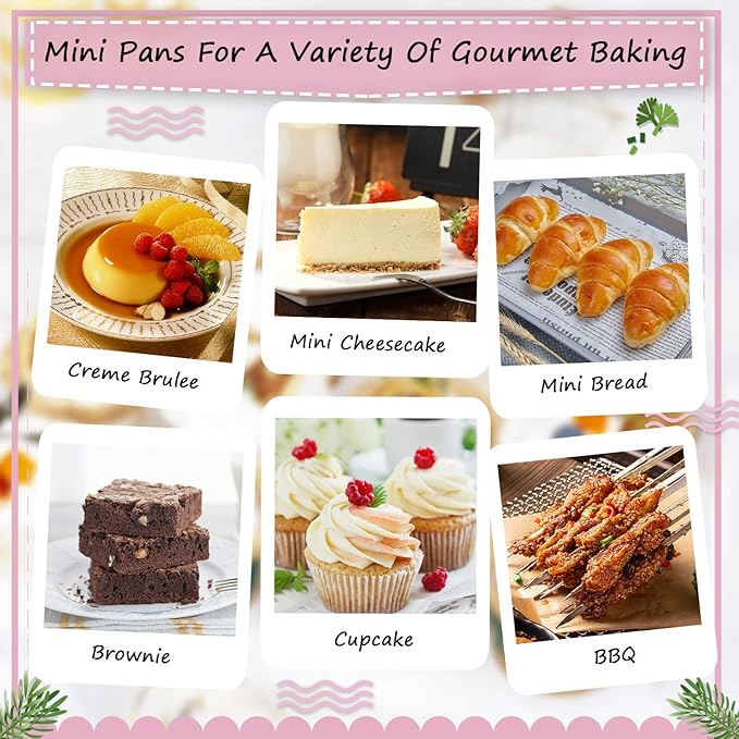6.8oz Mini Loaf Pans with Lids 100 Pack,LNYZQUS Rectangle Aluminum Pans Mini Cake Tins,Disposable Baking Pan Small Cake Containers for Brownie Bread Cheesecake-Pink