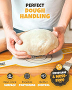 Silicone Bread Sling for Dutch Oven – Non-Stick Sourdough Sling & Baking Mat – Reusable & Easy to Clean – Heat Resistant to 480°F – Silicone Sourdough Sling for Artisan Bread Baking Supplies