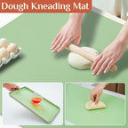 Silicone Baking Mat, 24 IN x 6 FT Free Cutting Baking Sheet,Non-Stick Reusable Dough & Pastry Mat,Non-Slip Silicone Mat Roll for Air Fryer Liner,Freeze Dryer,Oven Baking Pan,Kitchen Counter
