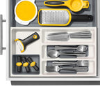 OXO Good Grips Kitchen Drawer, Expandable Utensil Organizer, White