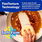 Scrub Daddy 6 Scrub Mommy Kitchen Sponges & 1 Daddy Caddy Sponge Holder - Scratch-Free for Dishes & Multipurpose Cleaning - BPA Free & Made with Polymer Foam - Stain & Odor Resistant
