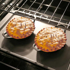 HOME DISTRICT Cast Iron Ramekin Set Oven Safe Mini Skillets Bakeware Bowls Casserole Pots, 6.5" x 1 1/2", 12 oz - 2 PC Set