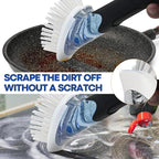RIMAY Soap Dispensing Dish Brush, Dish Scrubber with Soap Dispenser, Dish Soap Brush, Dish Wand with Soap Dispenser Kitchen Brush for Dishes, Pans, Sink, Pots