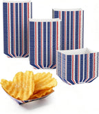 JOLLY CHEF 250 Pack 1/4 Lb Paper Food Trays, Mini Disposable Food Boat for Gameday, Small Paper Food Serving Boats for Snack Dessert Taco Nacho