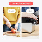 Fullstar Premium Vegetable Chopper and Mandoline Slicer - Food Chopper and Spiralizer with Container, Julienne Slicer, Fruit Slicer, Veggie Cutter, Kitchen Gadgets & Gift for Mom (14 in 1, Silver)