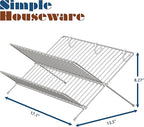 Simple Houseware Collapsible Dish Drying Rack, Chrome