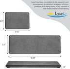 3PCS Stone Drying Tray, Water Absorbing Stone Tray for Sink, Stones Soap Trays, Fast Dry Diatomite Stones Mat,Used for Hand Soaps,Sponge,Toothbrush Holder in Bathroom Counter and Kitchen Sinks