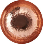 Creative Co-Op Round Hammered Metal Bowl, Copper Finish