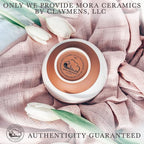 Mora Ceramic Small Dessert Bowls - 16oz, Set of 6 - Microwave, Oven and Dishwasher Safe, For Rice, Ice Cream, Soup, Snacks, Cereal, Chili, Side Dishes etc - Microwavable Kitchen Bowl, Vanilla White