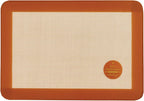 Mrs. Anderson's Baking Non-Stick Silicone Baking Mat - Reusable Oven Liner & Pastry Mat - For Breads, Cookies, Roasting & More - Baker’s Essentials - Heat-Resistant to 480°F - Quarter-Size Baking Mat
