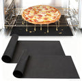 UBeesize 2 Pack XL Thickened Oven Liners for Bottom of Oven, Reusable 17x25 Inch Heavy Duty Non Stick Teflon Oven Mats BPA & PFOA Free, Fit Electric Gas Toaster Convection Microwave Ovens Grills