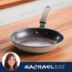 Rachael Ray Cook + Create Nonstick Frying Pan/Skillet, 10 Inch - Almond