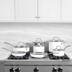 Cuisinart Matte White Stainless Steel 11 Piece Set