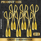 6PCS 9.8-Inch Stainless Steel Salad Tongs for Serving Heavy Duty Serving Tongs for Home Parties, Weddings, Buffets, Barbecues, Kitchen Utensils for Cake, Steak, Salad and More (6, Gold)