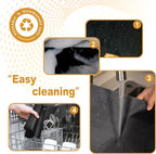 Oven Liners for Bottom of Oven, 2 Pack Large Thick Heavy Duty 100% Non-stick Reusable Teflon Oven Mat, 17”x25” Baking Mat for Electric, Gas, Toaster Ovens, Grills,Kitchen Friendly Cooking Accessory