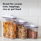 OXO Good Grips Airtight POP Large Cereal Dispenser (4.5 Qt),(Pack of 8)