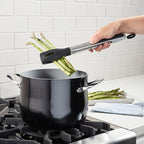 Cuisinart 12" Squared Head Silicone Tongs