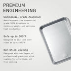 Made In Cookware | Quarter Sheet Pan | Commercial Grade Aluminum | Professional Bakeware