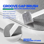 Holikme 7 Pack Deep Cleaning Brush Set, Scrub Brush, Grout Brush, Pool Brush, Scrub Pads with Scraper Tip Scouring Pads, for Pool Walls, Bathroom, Floor, Bike, Tub, Shower and Kitchen Surface (Brown)
