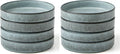famiware Star 7.5" Pasta Bowls Set, Salad Bowl Set of 4, Double Reactive Glaze, Stackable, Ideal for Your Friend for Housewarming, Festivals, Smoky Blue (Pack of 2)