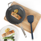 Calphalon Edge 6 Piece Stainless Steel Kitchen Tool & Gadget Set- Navy Blue
