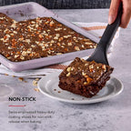 KitchenAid 9 x 13-In Nonstick Swiss Engineered Aluminized Steel Baking Sheet, Dishwasher Safe, Wildflower