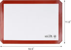 New Star Foodservice 36619 Commercial Grade Silicone Baking Mat Non Stick Pan Liner, 11 x 17 Inch (Half Size)