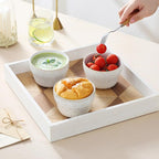 MALACASA Small Dessert Bowls 8 oz, Ice Cream Bowls, Dipping Sauce bowls,Ceramic Bouillon Soup Cups or Certain Side Dishes, Microwave & Dishwasher Safe, Set of 4, Arctic White, Series LYDIA