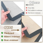 Silicon Baking Mats, 16.5"x11.6" 2-Pack Reusable Silicon Baking Mat Sheet, Baking Sheets Non-Stick, Food Safe Baking Mats Can Be Used For Baking Cookies, Bread, Pizzas