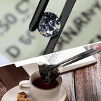 Yaomiao 4 Packs 12 Inch Bar Tweezers Black Cocktail Tongs Long Garnish Tweezers Stainless Steel Bartender Kitchen Cooking Tongs for Cocktail Food Fruit Korean BBQ Bartender Chef, Multi-use