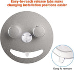 Smiley face sponge holder, kitchen Sink Caddy Organizer with Suction cup,Made of rust-proof aluminum that never rusts for Mommy & Daddy Sponges silvery (1-Pack）