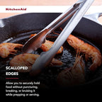 KitchenAid Stainless Steel Tongs, 7 Inch