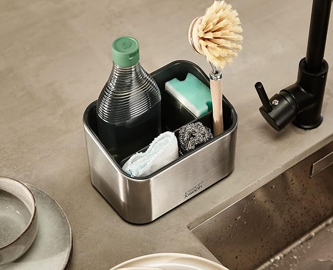 Joseph Joseph Sink Caddy, Stainless Steel, Steel, One Size