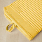 KITCHENAID Ribbed Soft Silicone Oven Mitt 2-Pack Set, 7.5"x13", Orange Sorbet