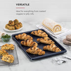 KitchenAid 13x18in Nonstick Aluminized Steel Baking Sheet, Ink Blue