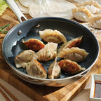 Tramontina Signature 8-Inch Tri-Ply Clad Stainless Steel Small Frying Pan with Ceramic Non Stick Interior, Induction-Ready Nonstick Skillet, Oven-Safe, Made in Brazil