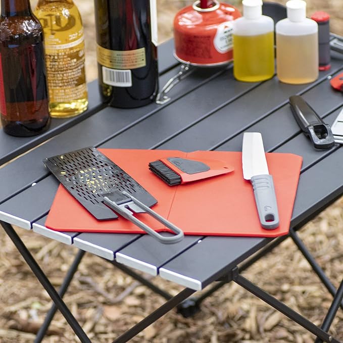 MSR Alpine Dish Brush / Scraper , Red
